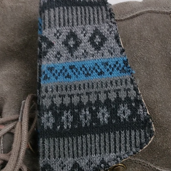 Propet Brown Leather Suede Ankle Boot WFV012S Womens Size 8 X(2E) - Picture 11 of 12